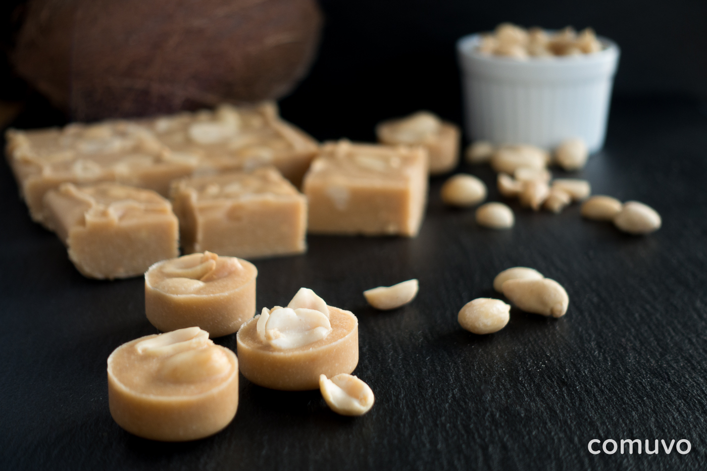 Clean Eating Peanut Butter Fudge | comuvo Blog